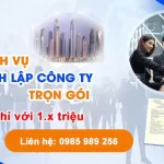 Dịch vụ thành lập công ty