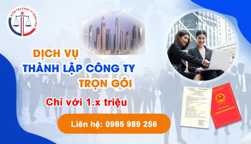 Dịch vụ thành lập công ty
