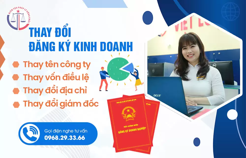 Thay đổi đăng ký kinh doanh 1 Thay đổi đăng ký kinh doanh