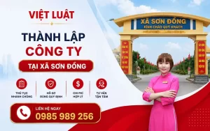 Thành lập công ty tại Xã Sơn Đồng